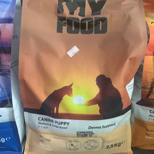 MYFOOD 2.5קג מגיל 0 עד 1  סלמון